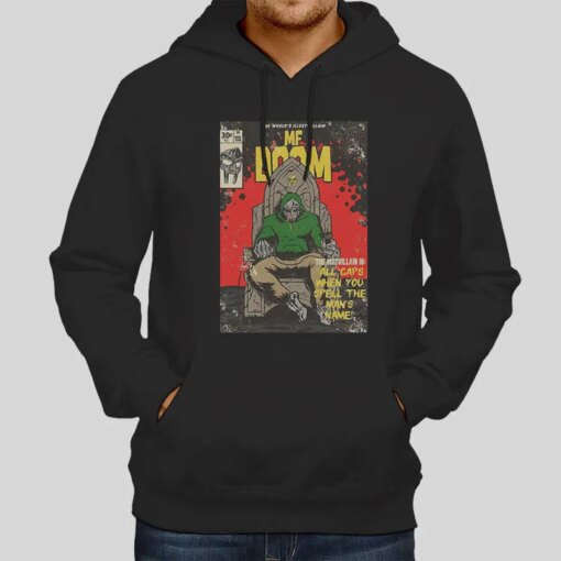 All Caps When You Spell the Man’s Time Mf Doom Shirt