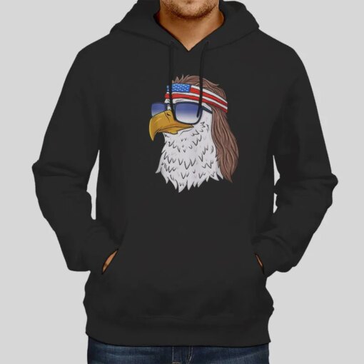 American Bald Eagle Mullet Shirt