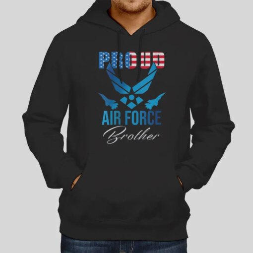 American Flag Air Force Brother Shirt