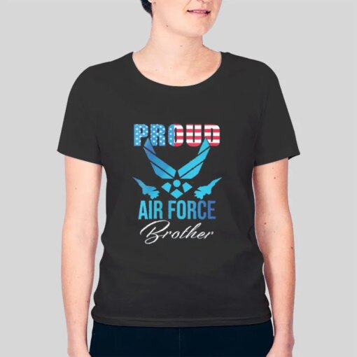 American Flag Air Force Brother Shirt