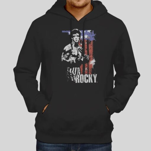 American Flag Rocky Balboa Shirts