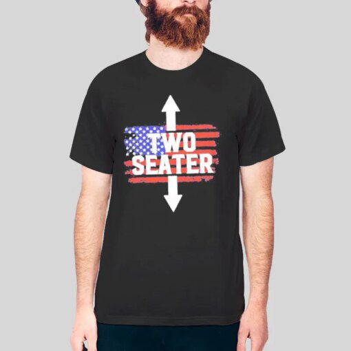 American Flag Two Seater Shirt