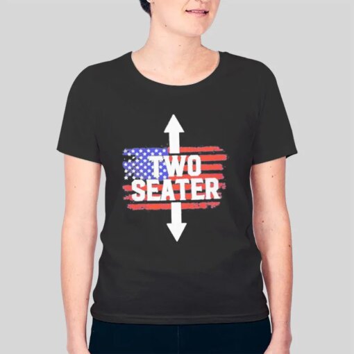 American Flag Two Seater Shirt