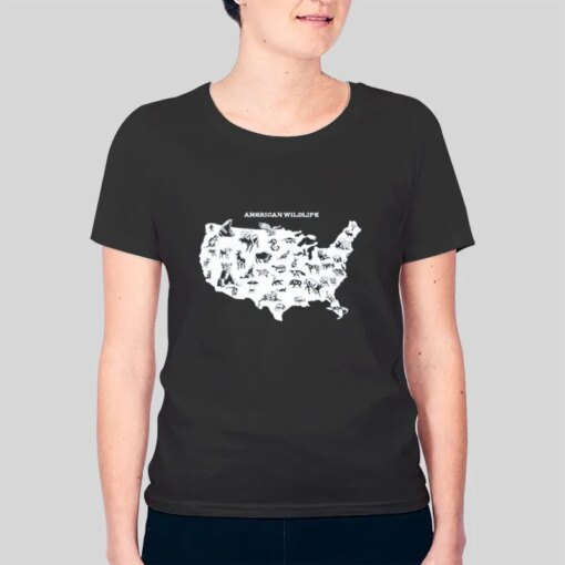 American Nature Wildlife T Shirt