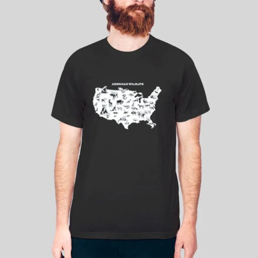 American Nature Wildlife T Shirt