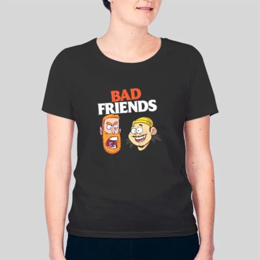 Andrew Santino Bad Friends Podcast Merch Shirt