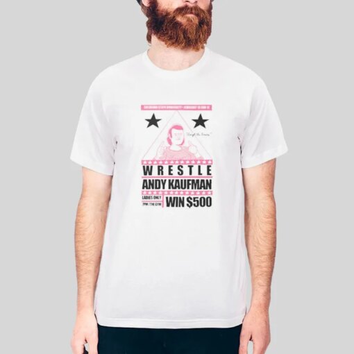 Andy Kaufman Wrestling Shirt