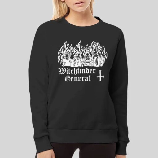 Angel Witch Burning Witch Shirt