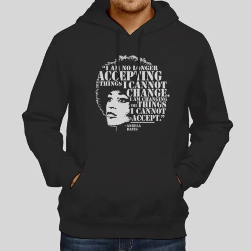 Angela Davis Inspirational Quote T Shirt