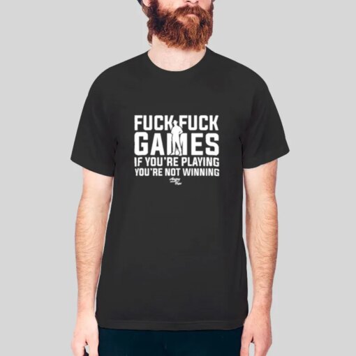 Angry Cops Fuck Fuck Games Shirt