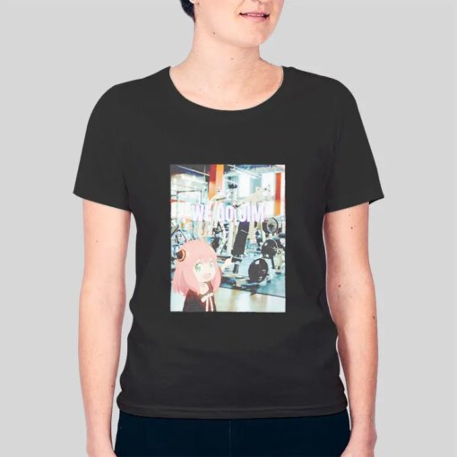 Anime Anya We Go Jim At The Gym Shirt