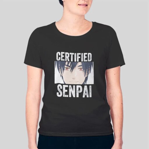 Anime Kawaii Certified Senpai Shirt