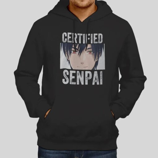 Anime Kawaii Certified Senpai Shirt