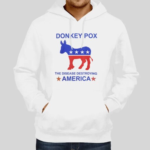 Anti Biden Protrump Donkey Pox Shirt