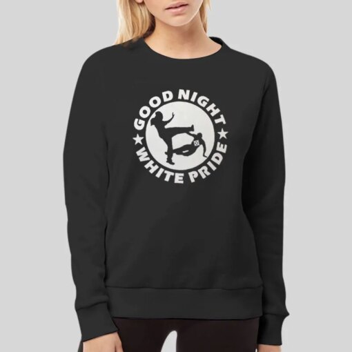 Anti Fascist Good Night White Pride Shirt