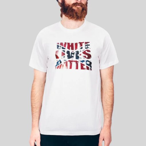 Antifascists Out Neo Nazi White Lives Matter T Shirt