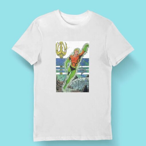 Aquaman Comic Art Poster Shirt