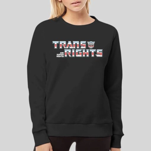 Are Human Rights Trans Rights Transformer Shirt