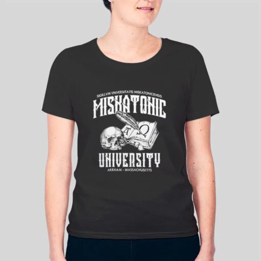 Arkham Massachusetts Miskatonic University Shirt