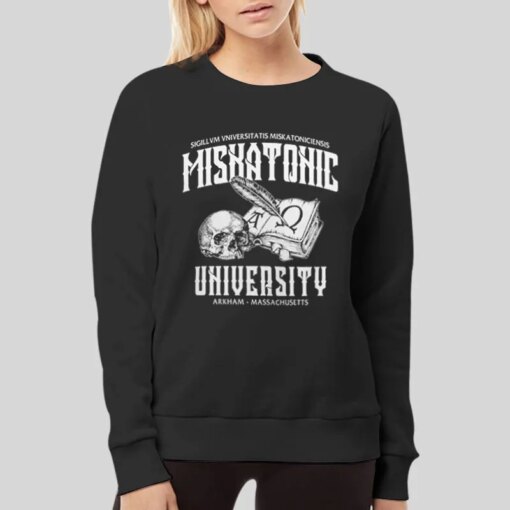 Arkham Massachusetts Miskatonic University Shirt