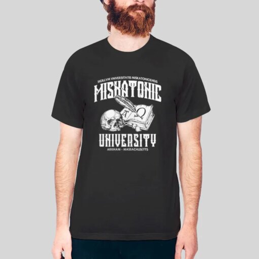 Arkham Massachusetts Miskatonic University Shirt