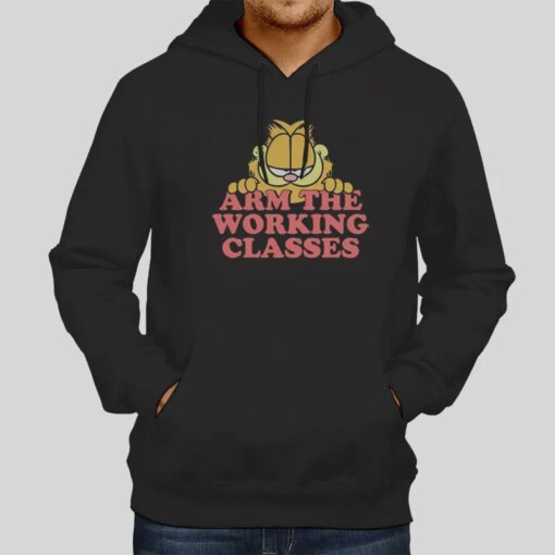 Arm The Working Class Garfield Meme Shirt