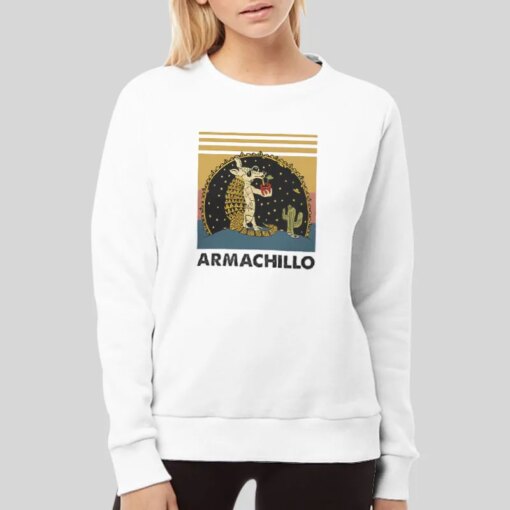 Armadillo Armachillo Weird Cool Ufo Shirt