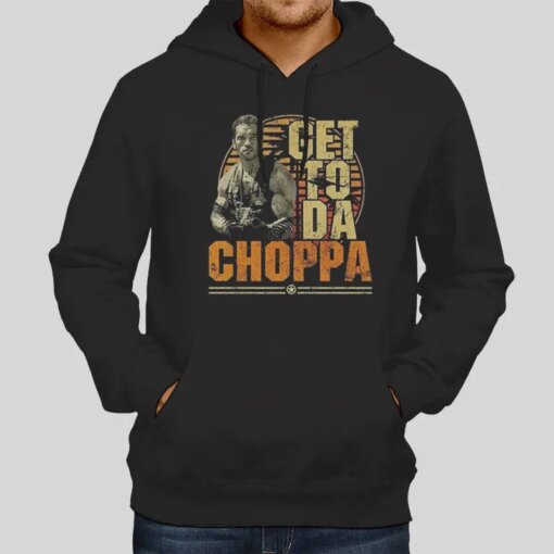 Arnold Schwarzenegger Get To The Choppa T Shirt