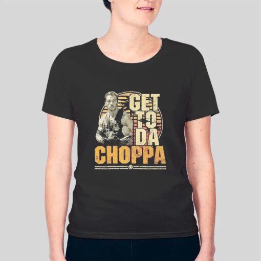 Arnold Schwarzenegger Get To The Choppa T Shirt