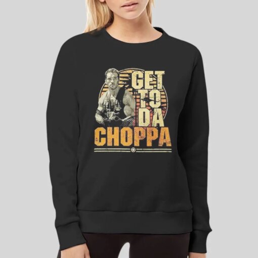 Arnold Schwarzenegger Get To The Choppa T Shirt