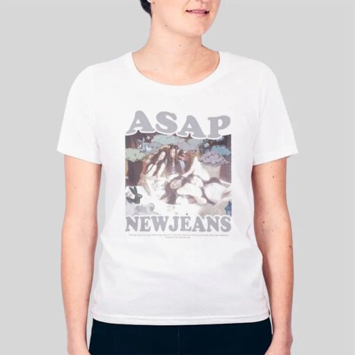 Asap Newjeans Get Up Album Kpop Merch Shirt