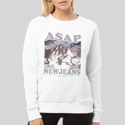 Asap Newjeans Get Up Album Kpop Merch Shirt