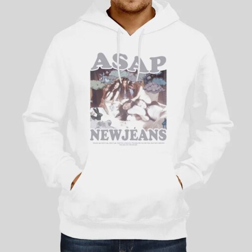 Asap Newjeans Get Up Album Kpop Merch Shirt