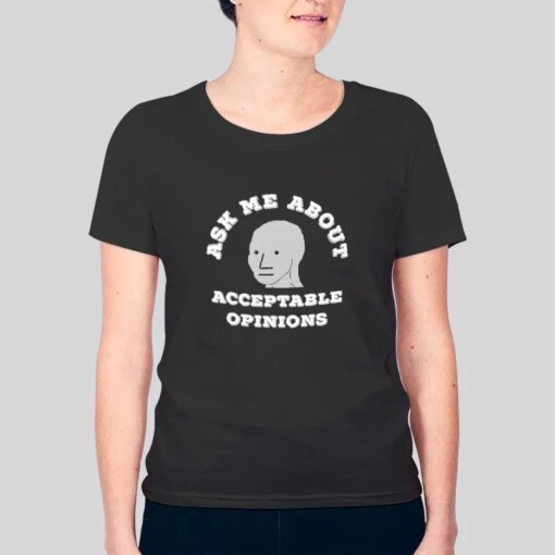 Ask Me About Depressed Wojak Meme Shirt