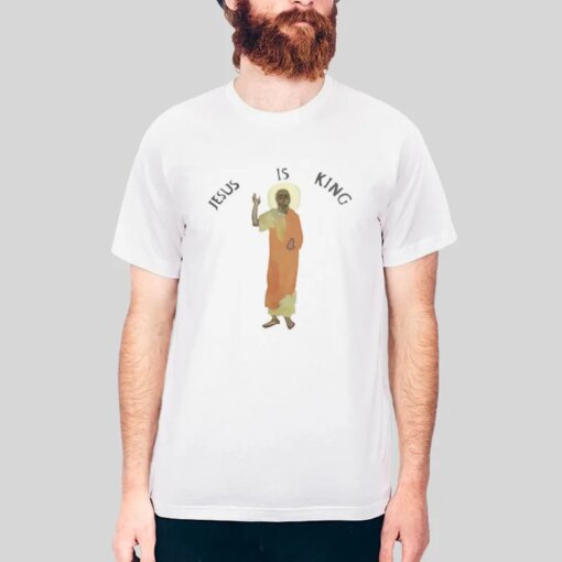 Authentic Streetwear Kanye Jesus Is King Shirt