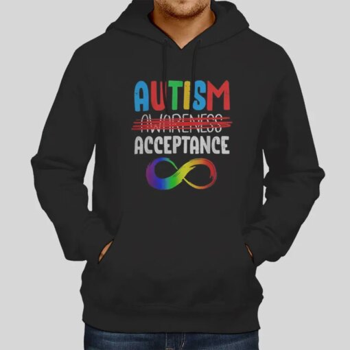 Autism Acceptance Red Instead Shirt