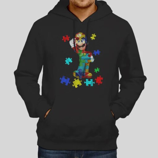 Autism Awaeness Mario Autism Shirt