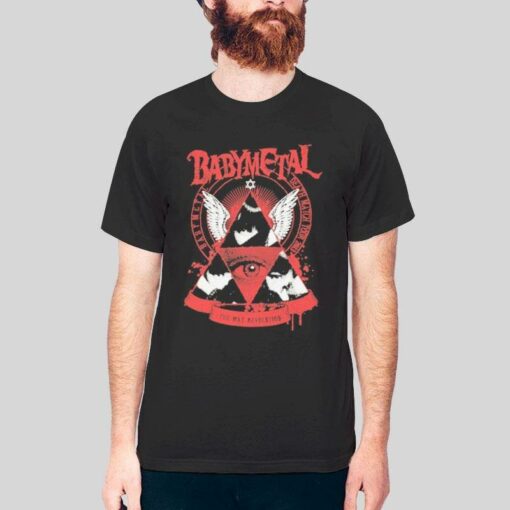 Babymetal May Revolution Kawaii Metal Band Shirt