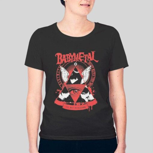 Babymetal May Revolution Kawaii Metal Band Shirt