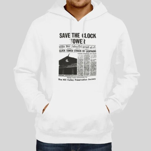 Back To The Future Save The Clocktower Shirt