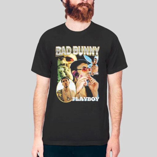 Bad Bunny Vintage Playboy Shirts