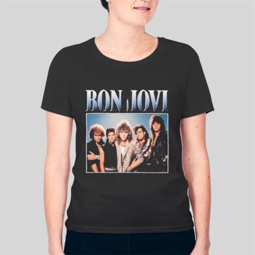 Band Member Concert Tour Bon Jovi Vintage T Shirt