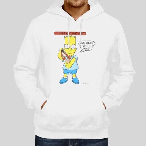 Bar Simpson Underachiever And Proud Of It Shirt