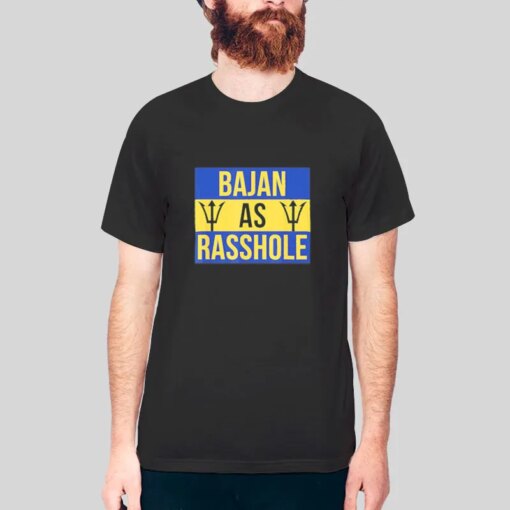 Barbados Tridents Bajan As Rasshole T Shirt