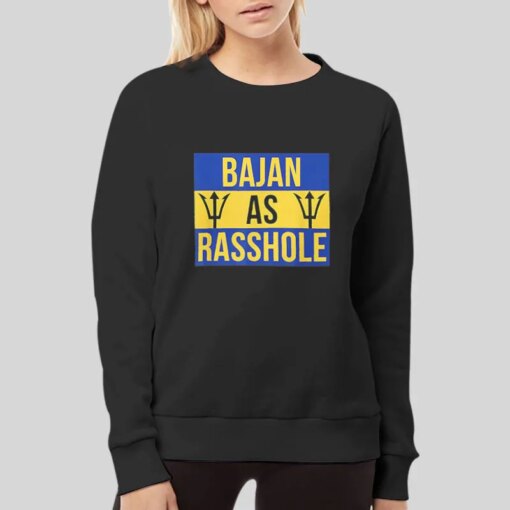 Barbados Tridents Bajan As Rasshole T Shirt