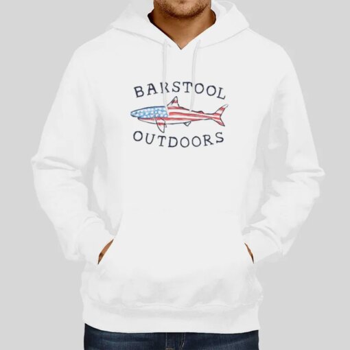 Barstool Outdoors Fish Usa Shirt