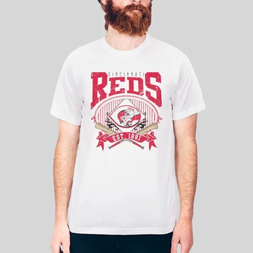 Baseball 1881 Vintage Cincinnati Reds Shirt