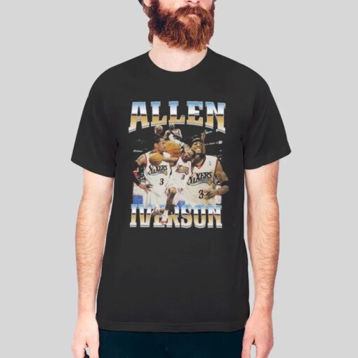 Basketball Allen Iverson Vintage Shirt