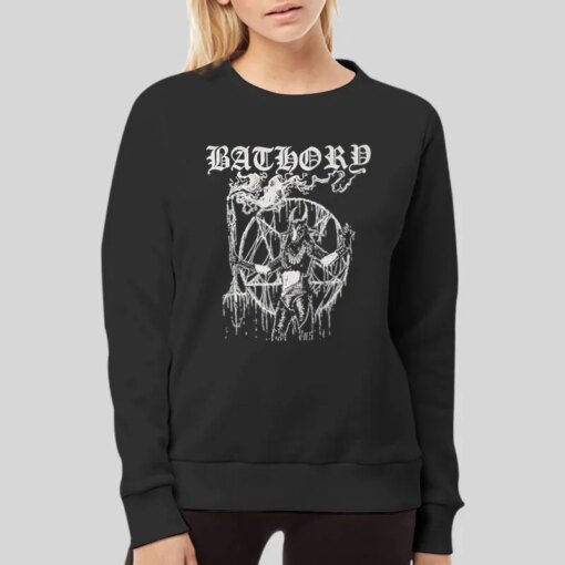 Bathory Satan My Master Goat Shirt