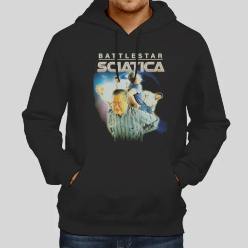 Battlestar Galactica Parody Battlestar Sciatica Shirt